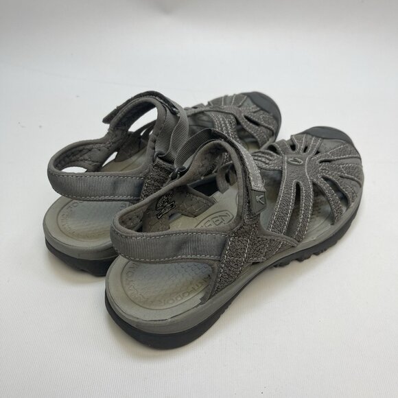KEEN Rose Sandals Model 1016733 Casual Closed Toe Gray Women's Size 8 US Hike - Picture 2 of 14